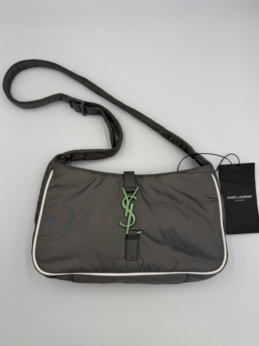 Saint Laurent YSL le 5 a 7 nylon hobo